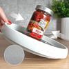 Multifunctional 360 Rotating Seasoning Storage Rack Non Slip Space Saving 360 Rotating Tray Round Organizer Spice Rack Office