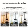 Used LED Rechargeable Induction Desk Lamp - Creative Flying Saucer Design for Camping & Night Light