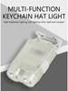 Keychain LED Light Magnetic Flashlight Multi-Function Charging Mini Portable Light Maintenance Portable Ultra-Bright Work Light