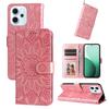 For Oppo Reno15 F 5G Case Sunflower Imprint Leather Wallet Phone Cover
