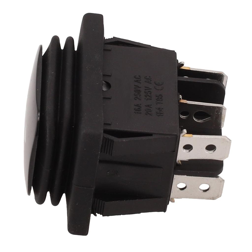 Ready For Immediate Use For DIY Electronics Momentary Polarity Reverse Switch 6 Pin 3 Position Switch Crimped Rocker Switch