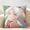 Wuthering Waves Carlotta Cushion Cover Natural Linen Organic Fabric DoubleSided Printing Room Sofa Decor Pillow Case