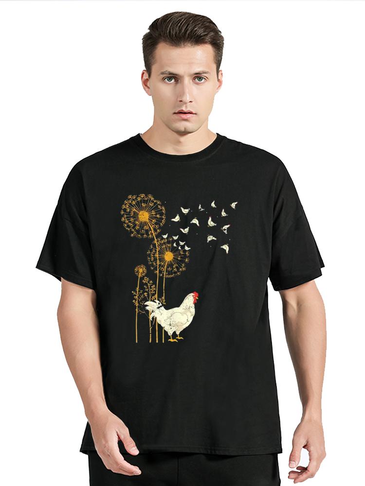 Vintage Local Egg Dealer Farmer Chicken Egg Lover Cotton T-Shirt Women Men Vintage T Shirt Casual Men Clothing Oversized Tee Top