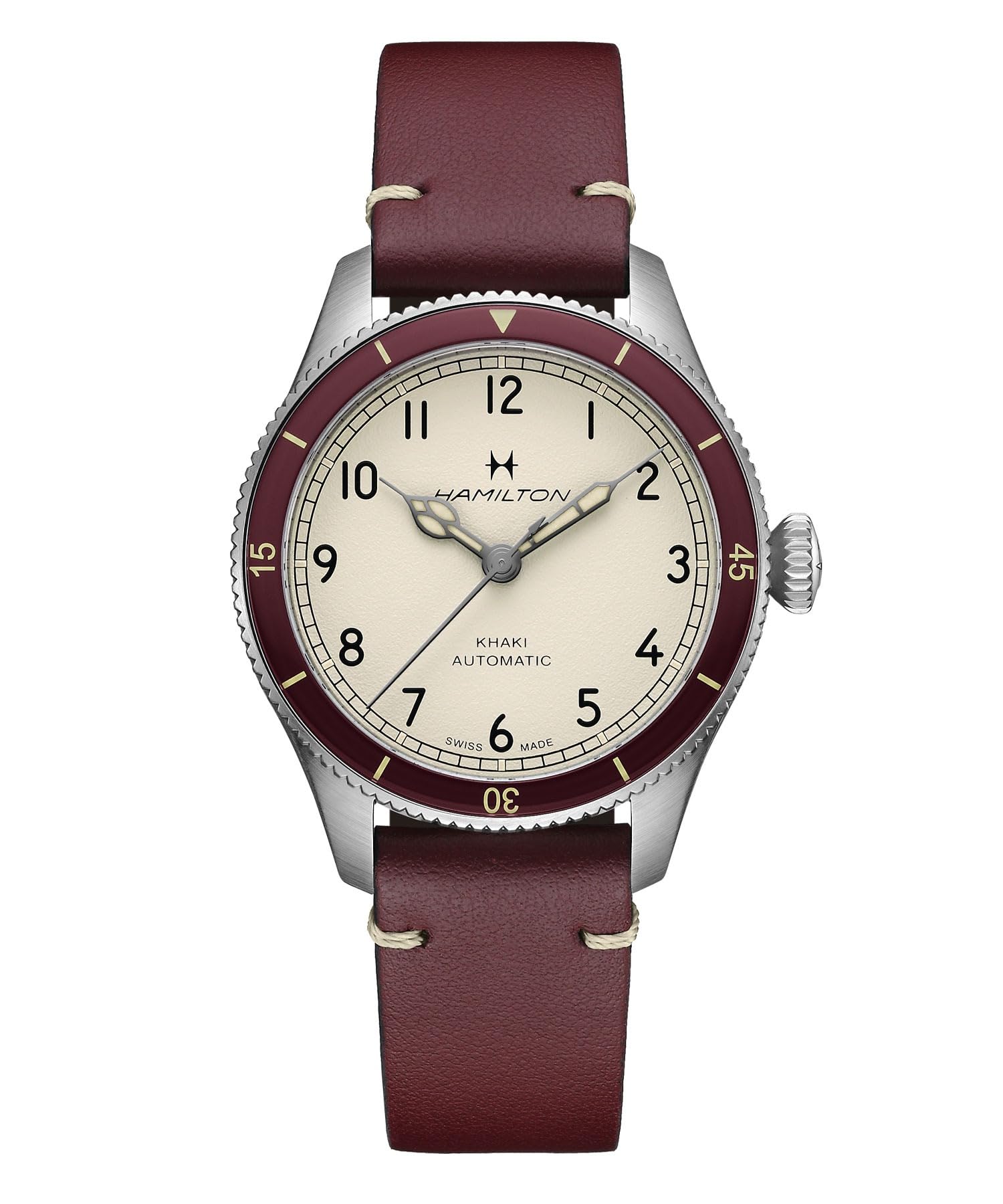 

Hamilton Khaki Pilot Pioneer Automatic Officially Guaranteed Watch, H76265810, Unisex, [Imported]