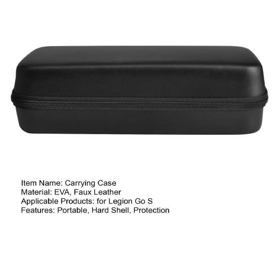 Geantă de transport pentru Legion Go S Portabil Carcasă dură Pungă de călătorie Rezistentă la șocuri Geantă de depozitare protectoare cu mâner pentru consolă, controller, dock