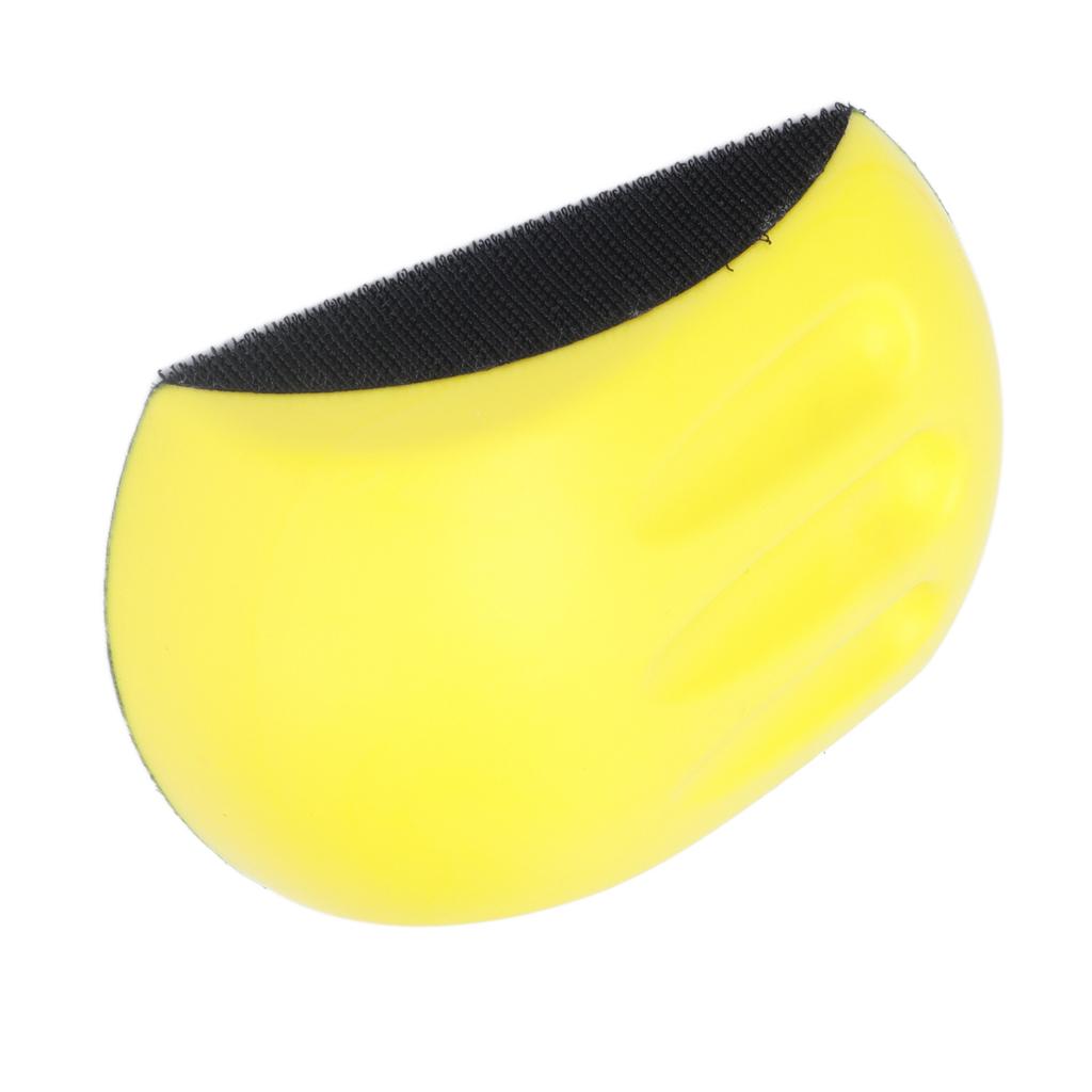 Hand Sanding Block Mouse Shape Nylon Foam Hook and   Polishing Pad Woodworking Tool