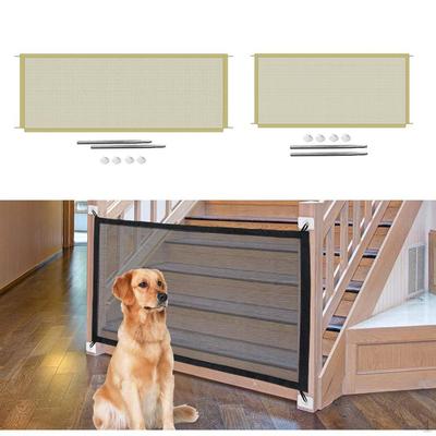 Folding Pet Enclosure Mesh Dog Puppy Playpen Pens Gate 2Pack