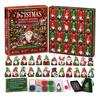 Christmas Party Favors Gnome Advent Calendar, 24 Day Countdown Box with Faux Diamond Holiday Season Toys Painting Craft Accessories, Collectible