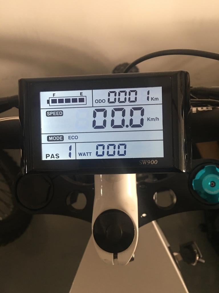 36v-72v Universal Electric Bicycle Accessories 2# Protocol SW900 Display Ebike Electric Bike LCD Display