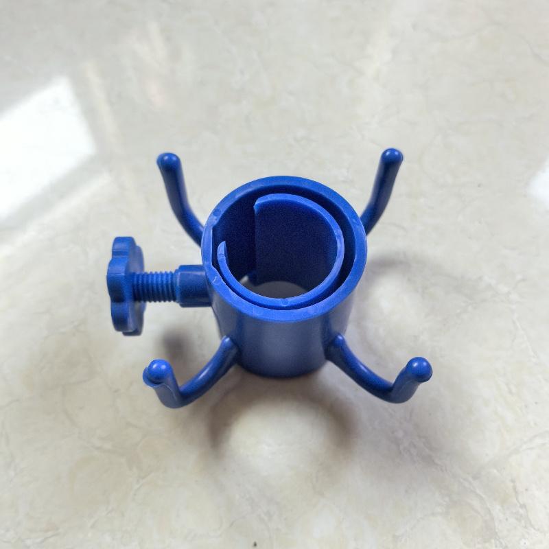 Beach Umbrella Hanging Hook, 4-prongs Plastic Umbrella Hook Hanging For Towels/Hats/Clothes/Camera/Sunglasses/Bags-Accessories