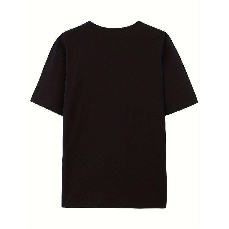 European Size Women'S Black Heart Graphic T-Shirt - Casual Crew Neck Tee with Leopard Print, Lightweight Everyday Top for Spring