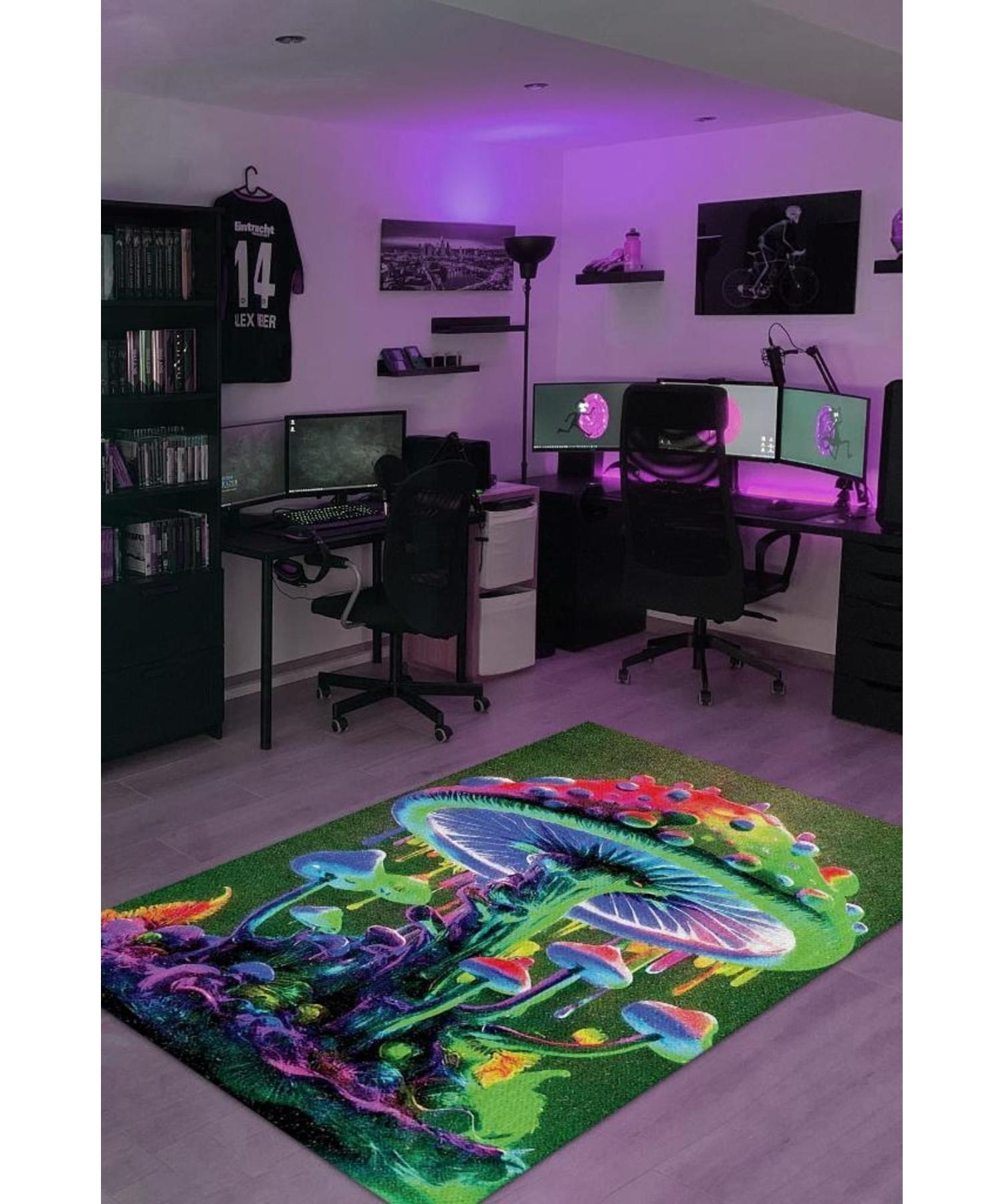 

Неоновый пробковый тканый моющийся декоративный ковер