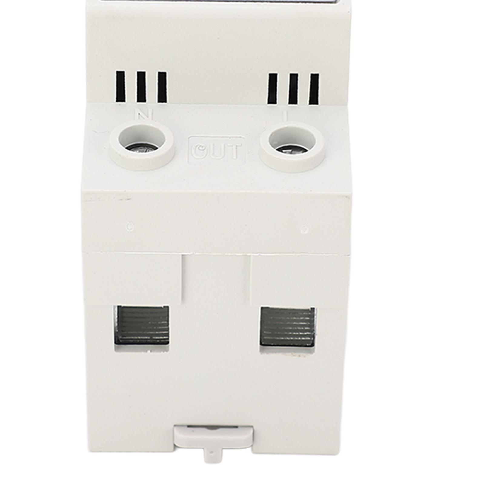 

Защита по напряжению и току Автоматический сброс Цифровой дисплей Устройство защиты от перенапряжения и пониженного напряжения для дома, отеля 2P 220В AC 63A