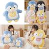 Cute Penguin Cub Plush Toy Fluffy Stuffed Animal For Valentine's Day Gift Best Friend Gift And Sister