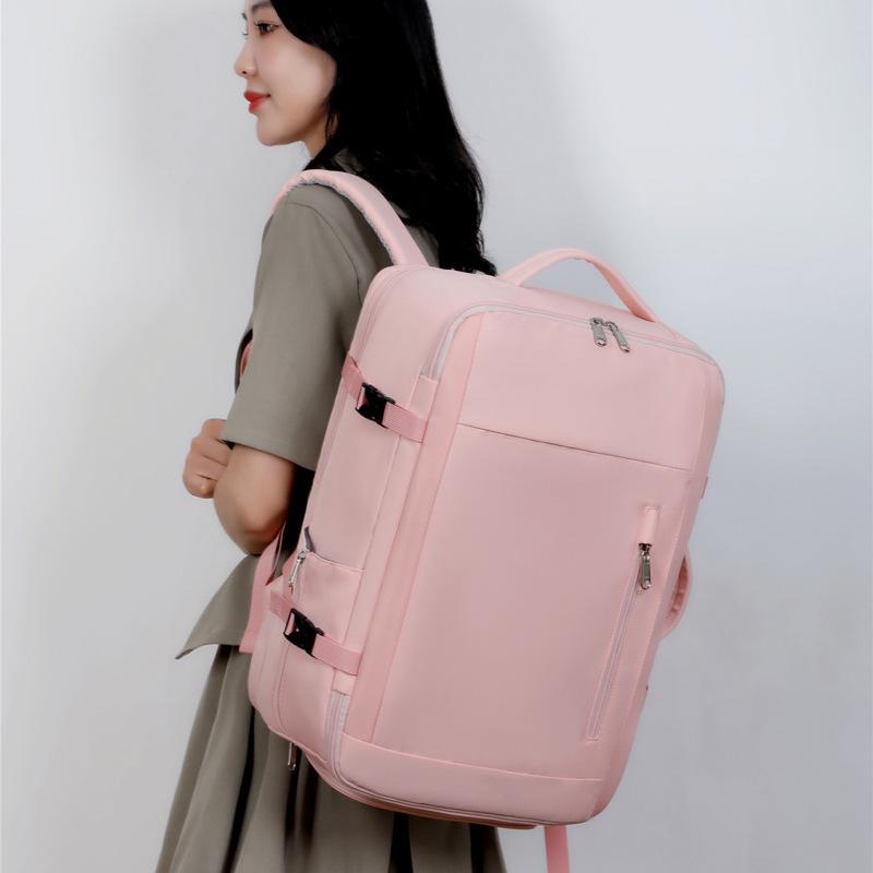 Erweiterbarer USB Business-Reiserucksack für Damen