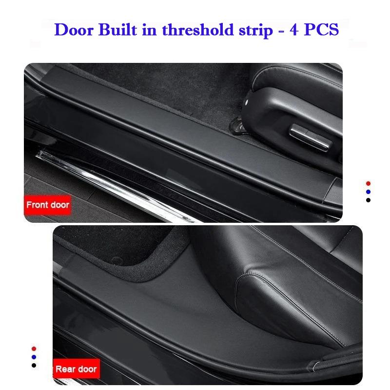 For Chery Exeed VX LX Yaoguang Car Auto Door Threshold Strip Trunk Protective Stickers Scratch Resistant Interior Accessories