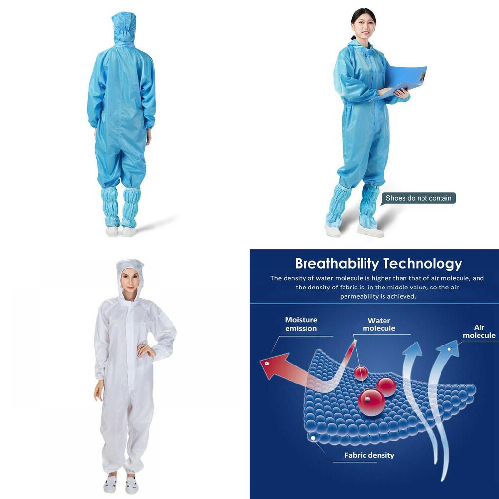 Luxurious Reusable Protective Overalls Suit With Enhanced Splashproof Isolation