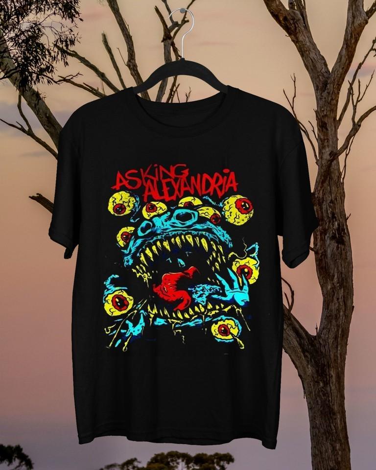 

New Asking Alexandria Band Gift For Fan Black S2345XL Unisex Tshirt Unisex T-Shirt S
