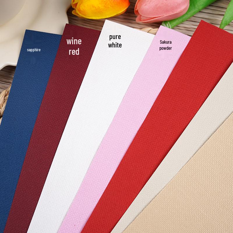 A4 120g Linen Texture Art Paper: Handmade Journal & Specialty Packaging Collection Pack.