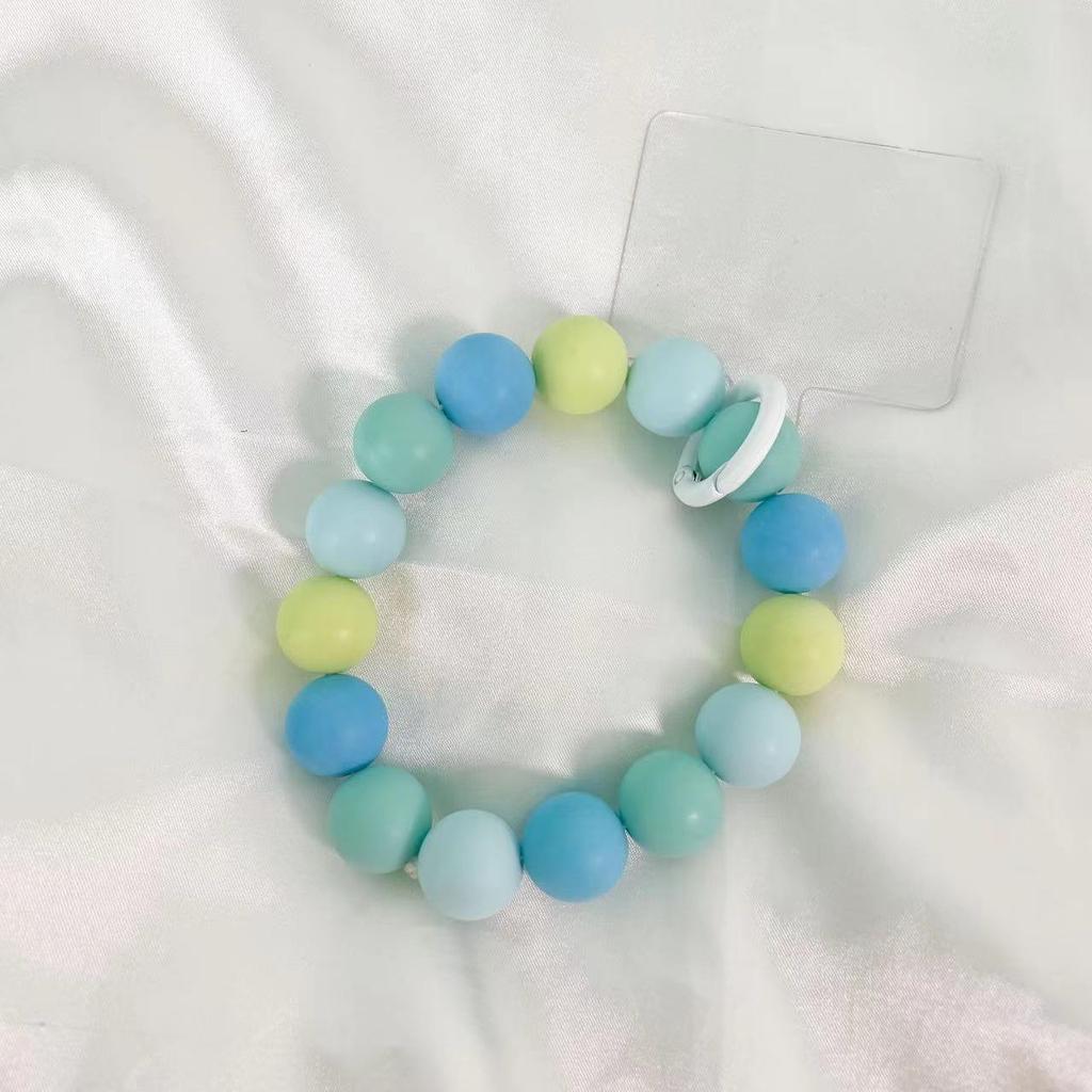 Mobile Phone Chain, Matte Bead Bracelet, Fresh Bracelet, Universal Mobile Phone Case, Wrist Strap, Pendant.