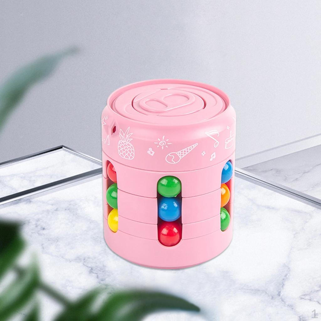 Toys, Cans , Rainbow Ball, Puzzle Gyroscope Toy for Kids,
