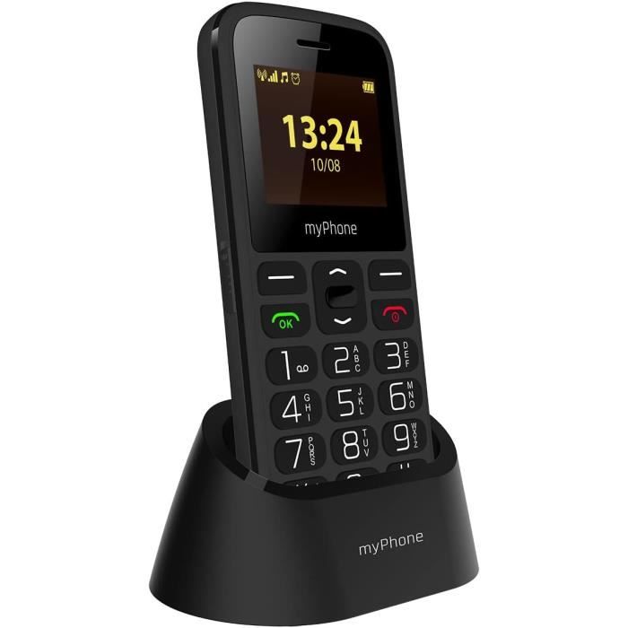 Téléphone - MP MYPHONE - Halo A+ - Écran 1,77 pouces - Batterie 800 mAh - Bouton SOS