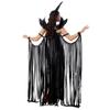 Halloween new sleeping spell evil witch costume tassel model punk wind horn vampire
