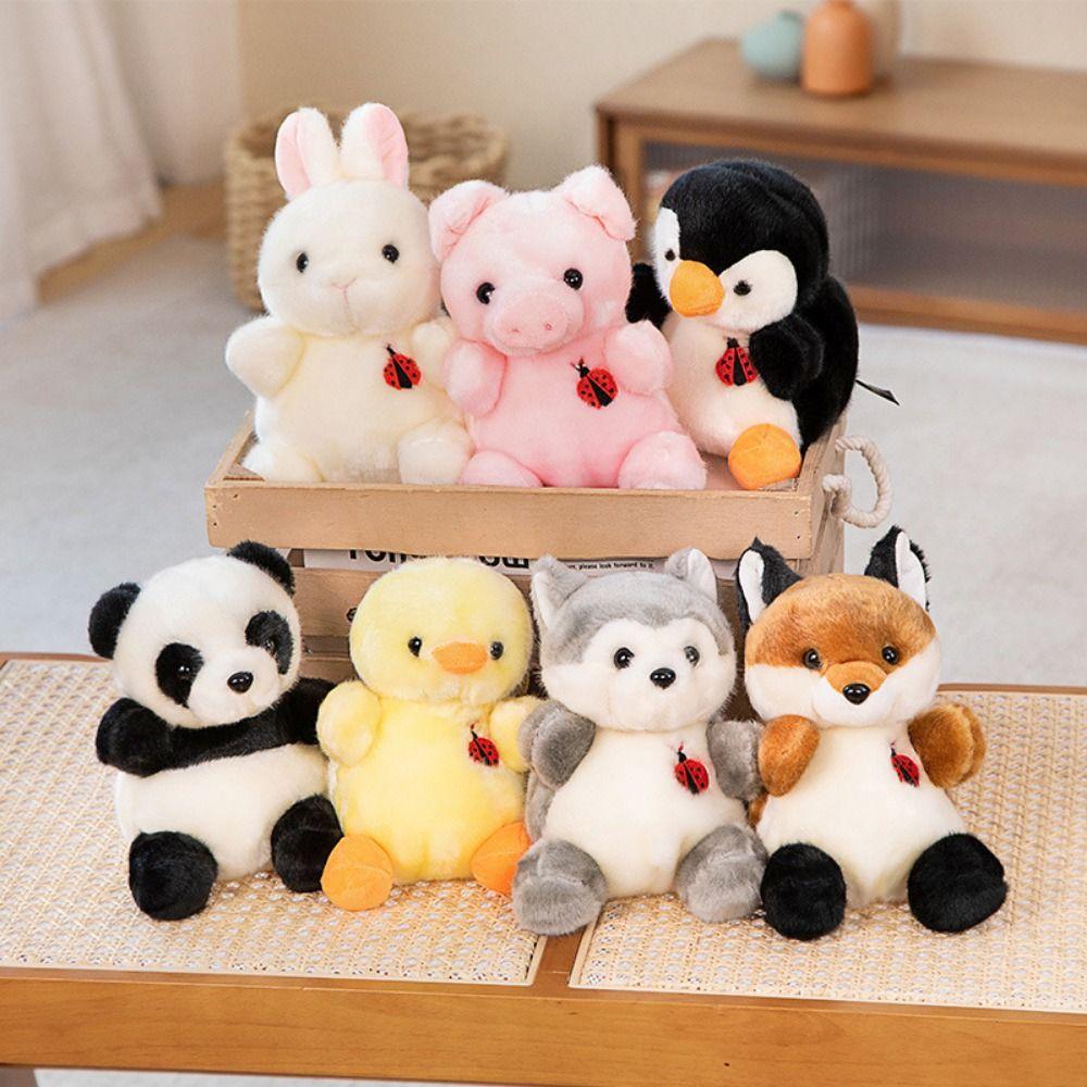 Koala Elephant Plush Toy Pig Penguin Plush Doll Cute Monkey Doll Clip  Kids Gifts