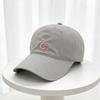 Casual simple embroidery letter C baseball cap children spring and summer new couple cap versatile and small face
