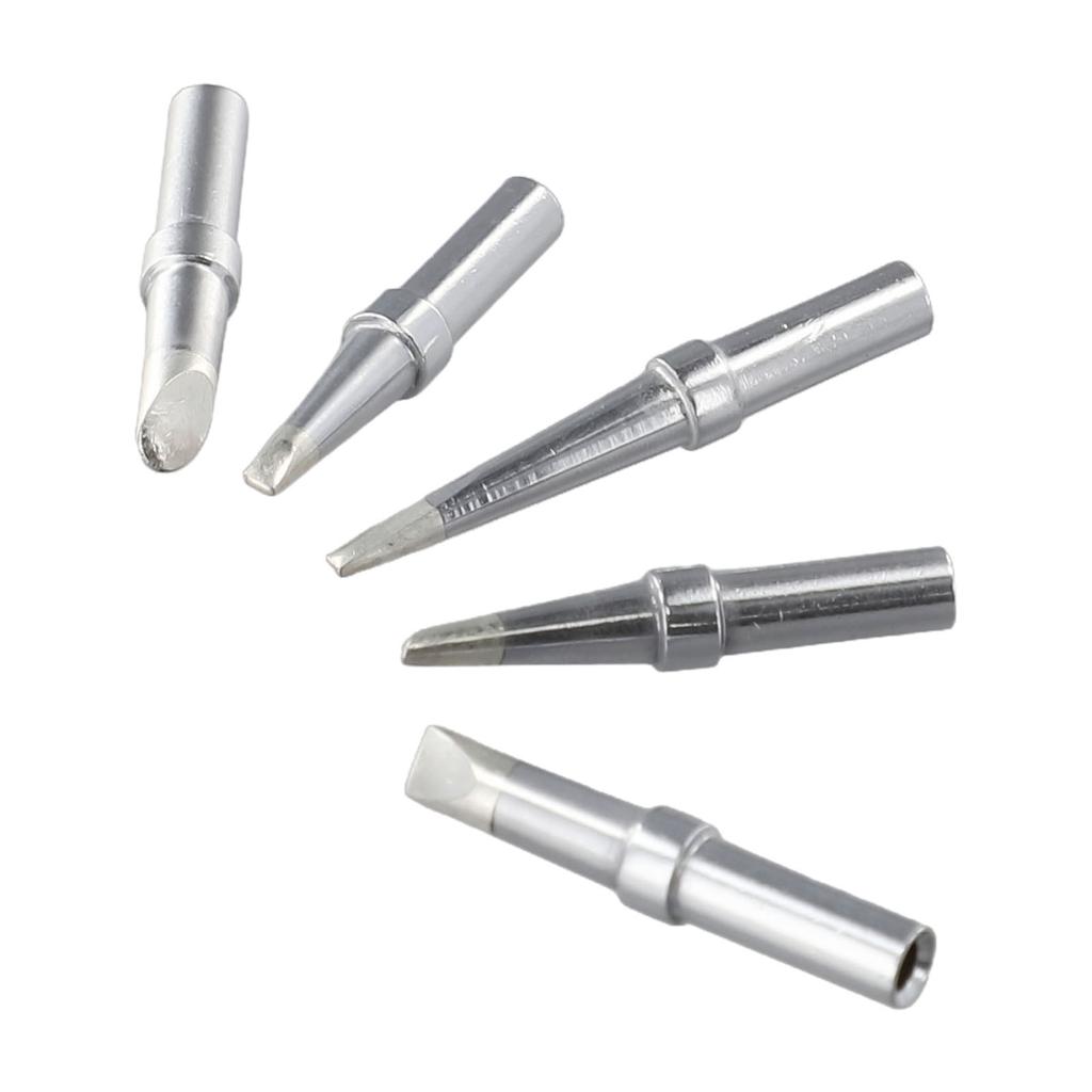 5Pcs ET Solder Tip Set for Weller WE1010NA WESD51 WES50/51 PES50/51 LR21 Series Compatible with WCC100 EC1201 EC1204 EC2000