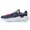 New LiNing Cushioning, Slip Resistant, Abrasion Resistant, Rebound Low Top Running Shoes Unisex Royal Blue