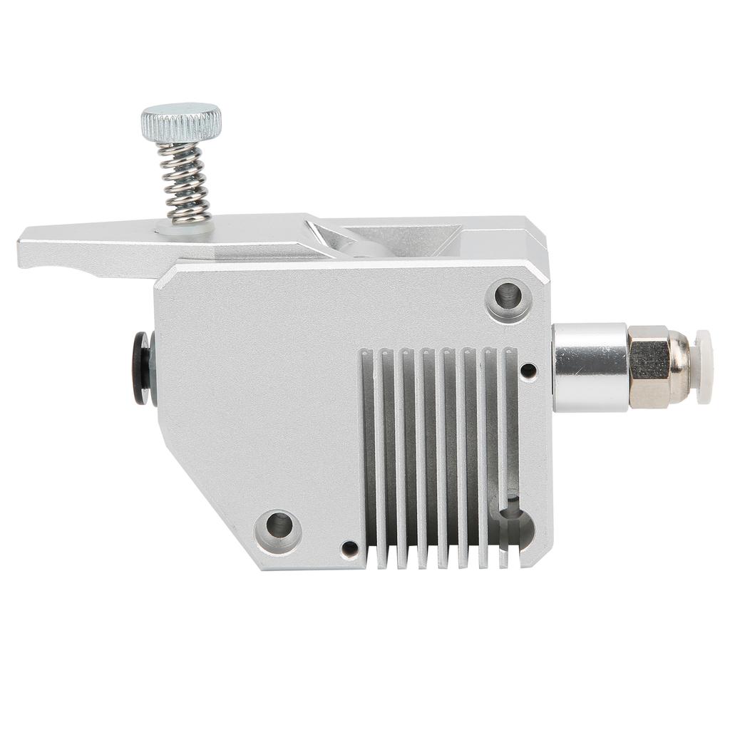 Dual Drive Gear Extruder Full Metal Body 1.75mm Consumable for 3D Printer (Silver) Main droite
