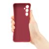 For Samsung Galaxy S25 FE Silicone Case with Strap Ring Kickstand Phone Cover