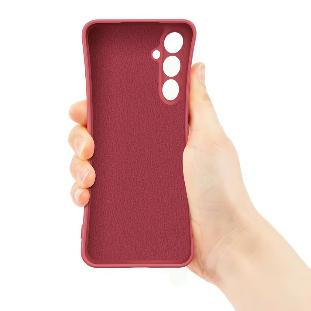 For Samsung Galaxy S25 FE Silicone Case with Strap Ring Kickstand Phone Cover