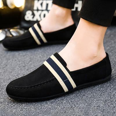 Sommer Canvas Herrenschuhe Leichte Turnschuhe Herrenmode Casual Wanderschuhe Atmungsaktive Slip-on Herren Loafer Zapatillas Hombre