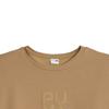 Puma T-shirt Casual Sportiva in Maglia a Manica Corta con Scollo Rotondo e Spalle Cadenti, Colore Unito, Vestibilità Larga, Traspirante, Comoda, Top da Donna, Marrone Chiaro 623479-85