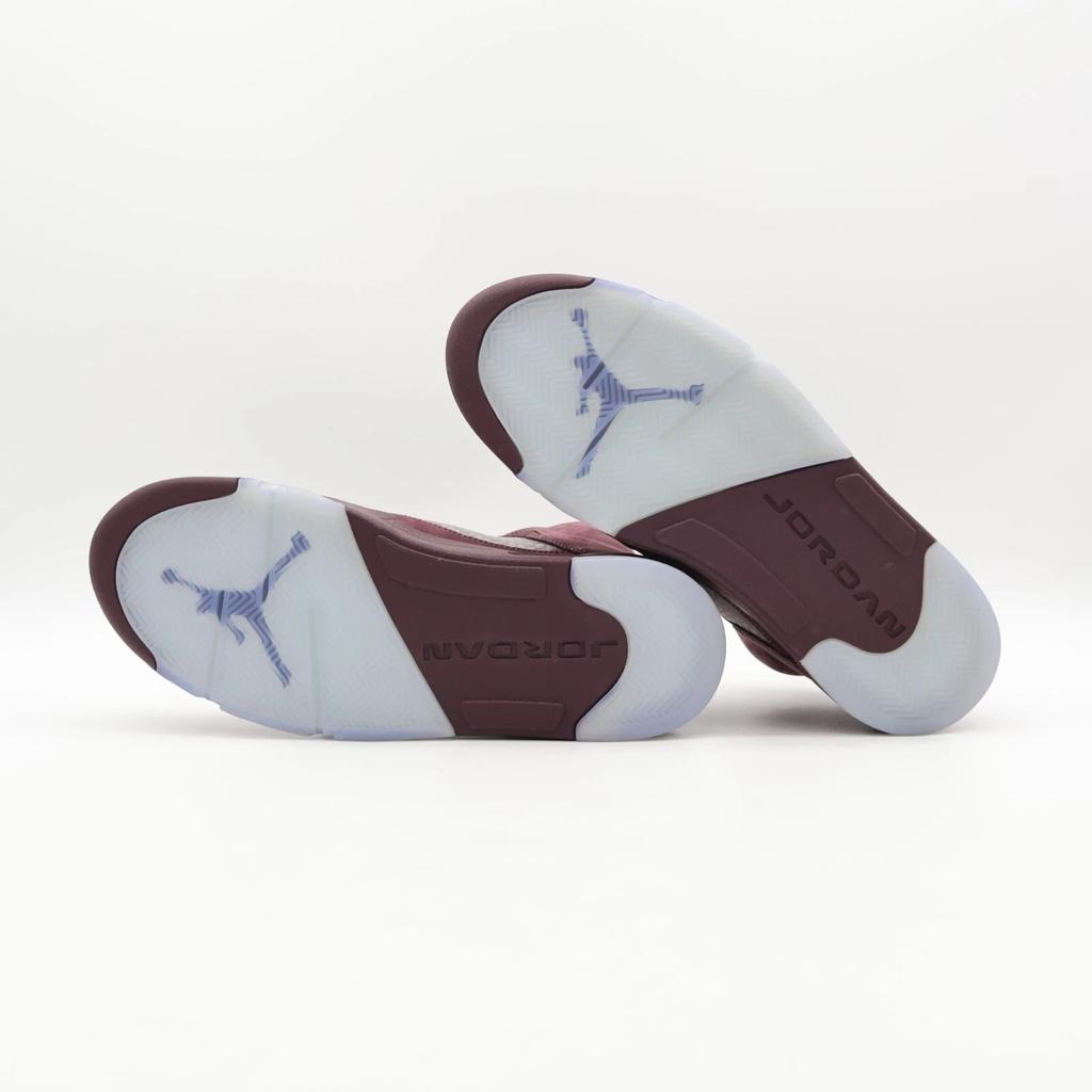 DZ4131-600 Nike Air Jordan 5 Retro Deep Burgundy Light Graphite Silver (Men's)