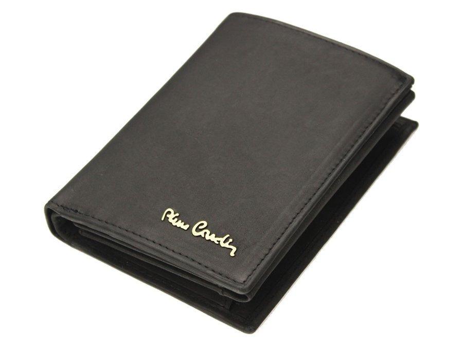 Duży składany męski portfel z RFID Pierre Cardin