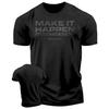2025 3D Men's Printed Training T-shirt, Fashionable and Fun Fitness Short Sleeved T-shirt, Elastic and Breathable Top