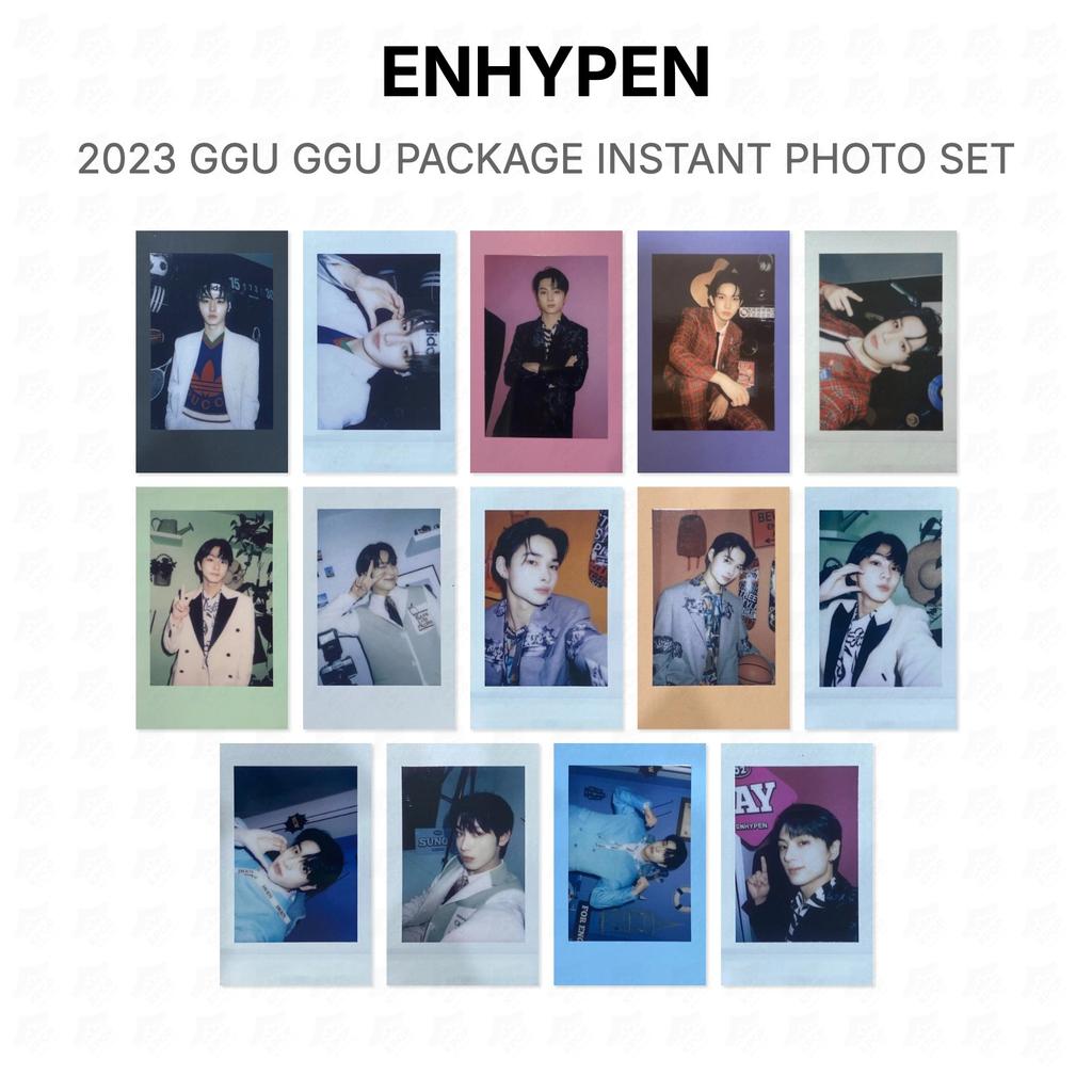 ENHYPEN 2023 GGU GGU PACKAGE INSTANT PHOTO SET Official Photocard