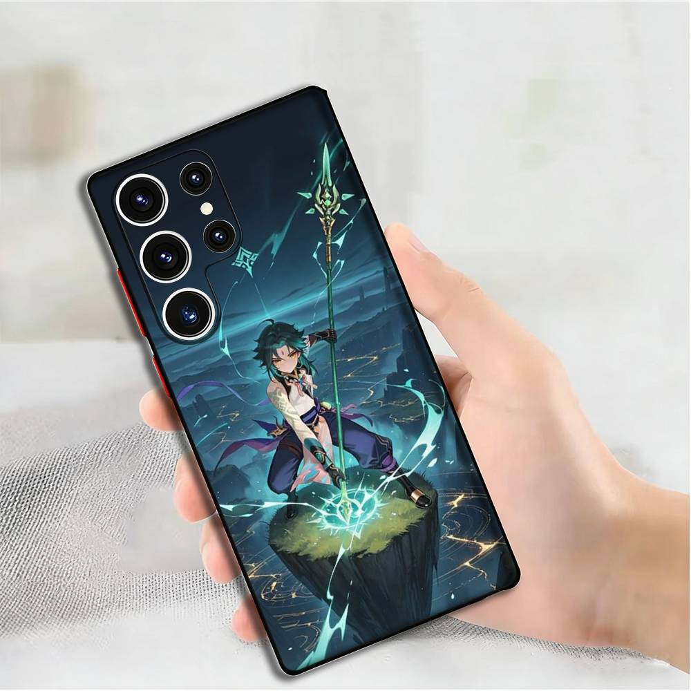 Game Figure Xiao Phone Case For Samsung S24,25,23,22,21,20 Plus Ultra 5G Lite Shockproof Cover Samsung S20lite5G