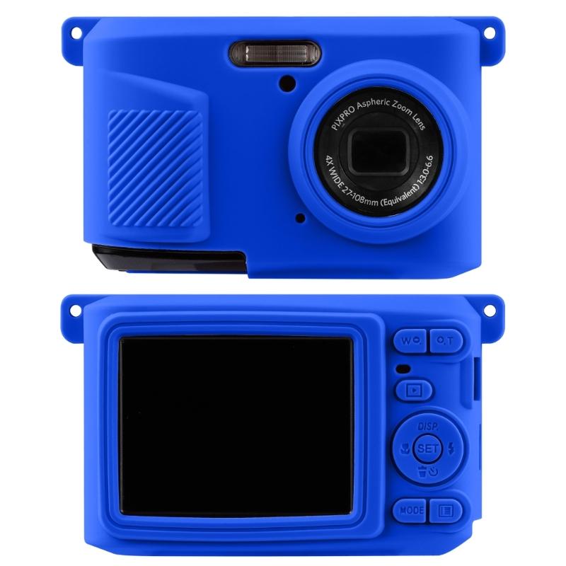 Premium Silicone Protective Cover For PIXPRO FZ45 Camera Case Shockproof Shell Durability Case with Shoulder Strap