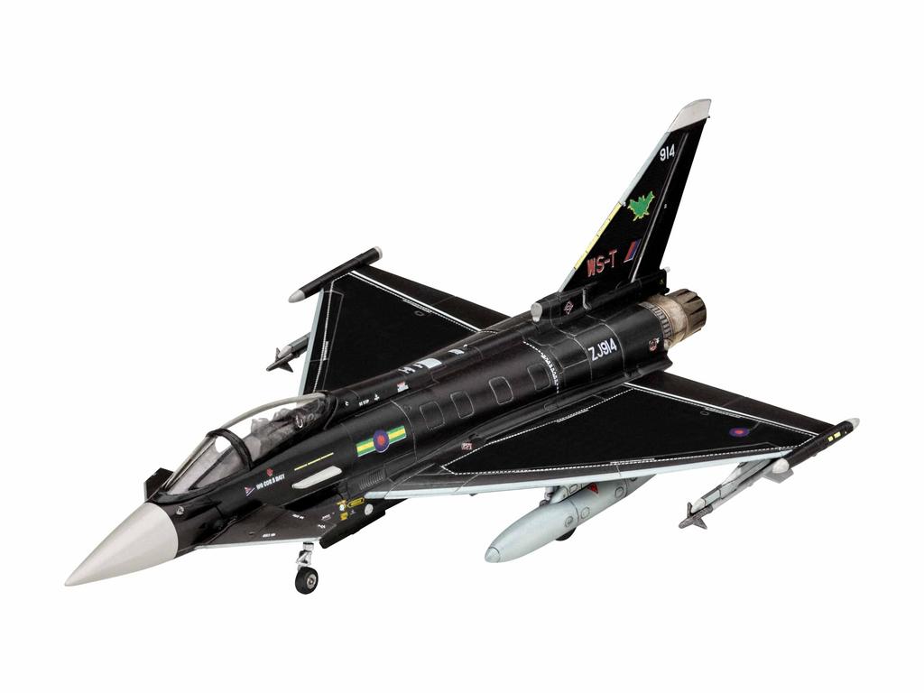 Revell British Eurofighter Typhoon RAF Fighter Aircraft Plastic Model Kit 03796 1/144