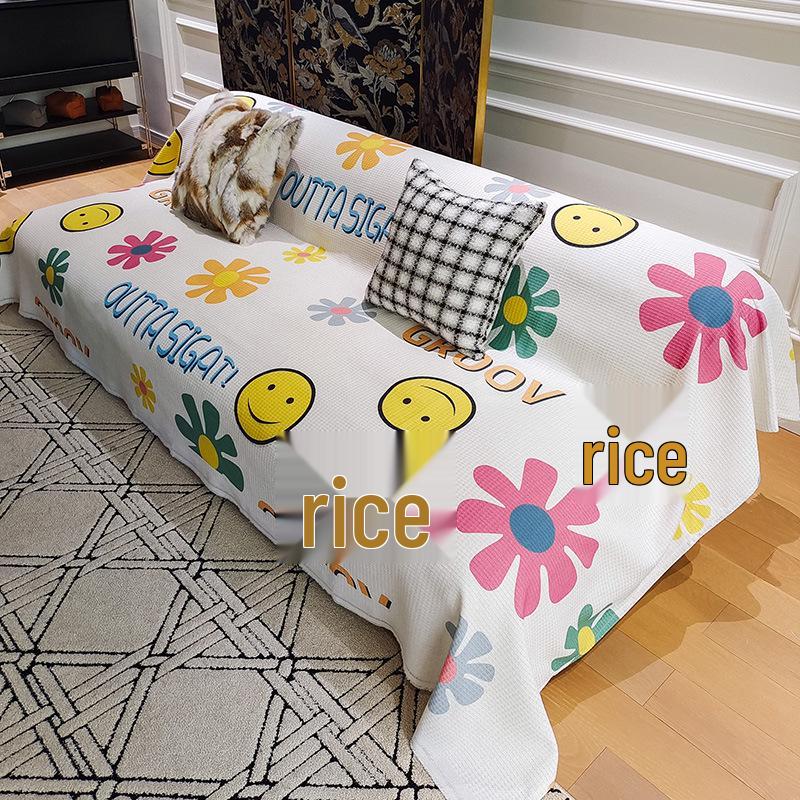 

Скандинавский минималистичный чехол для дивана с защитой от царапин - Цельный универсальный чехол-подушка на все сезоны 90x180 cm