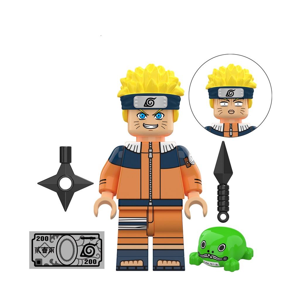 Kdl806 Naruto Anime Ninjutsu Building Blocks Toy Abs Plastic Diy Export Type