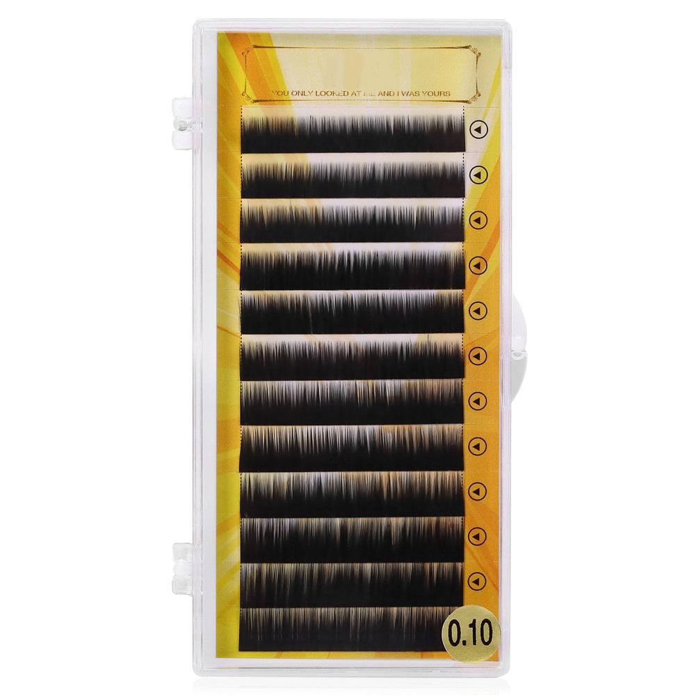 Mixed Black False Eyebrow Extension Fake Eyebrow Enhancer Individual Eyebrows 5-8mm