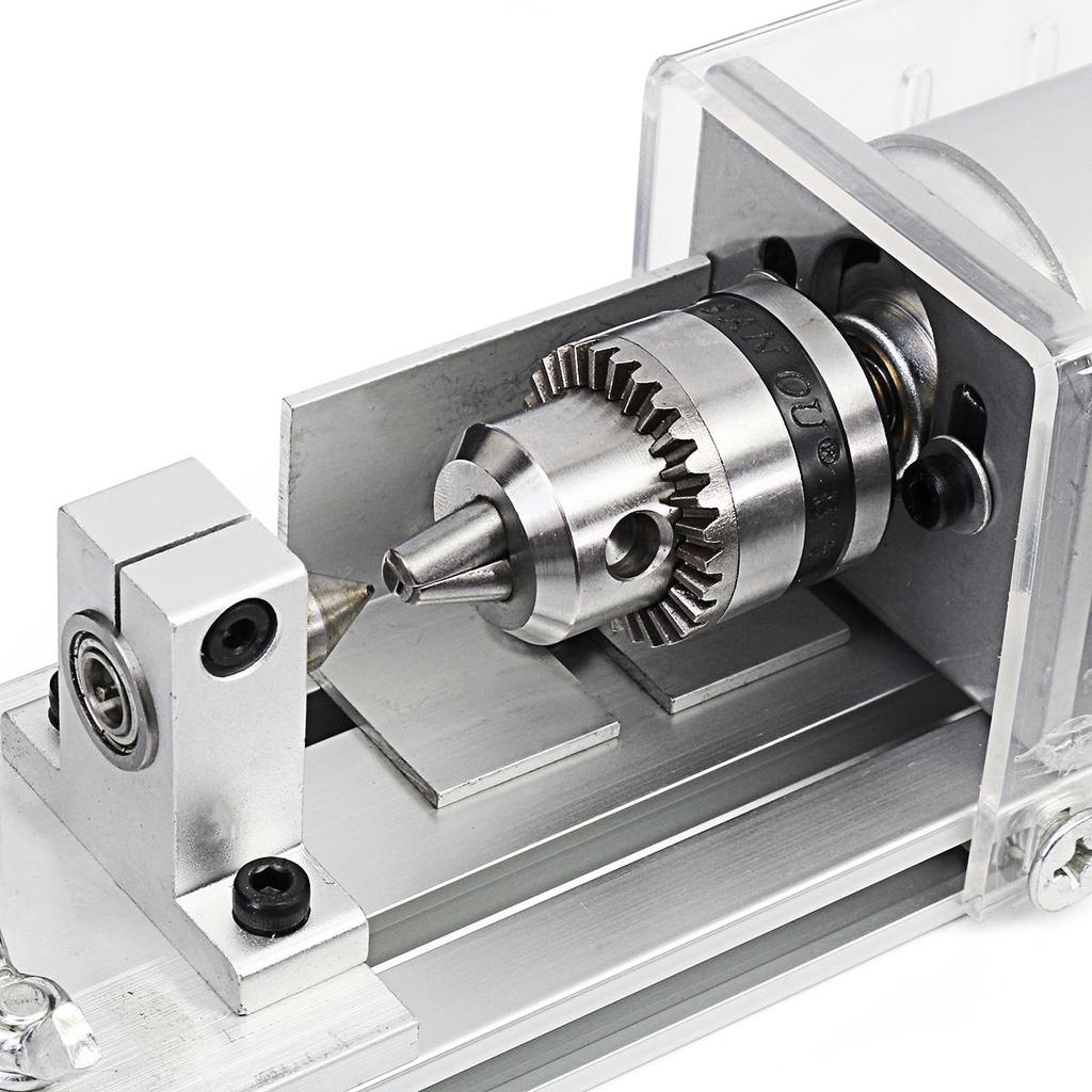 Compact Bead Lathe US standard 110V Diy Lathe Low Noise Rust‑Proof for Cutting Grinding Carving Milling Compact Bead Lathe US standard 110V Diy Lathe Low Noise Rust‑Proof for Cutting Grinding Carving Milling