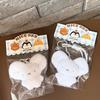 Cute Soft Fluffy Plush White Mouse Keychain Pendant Perfect For Bag Decoration Birthday Gift For Kids Teens Friends
