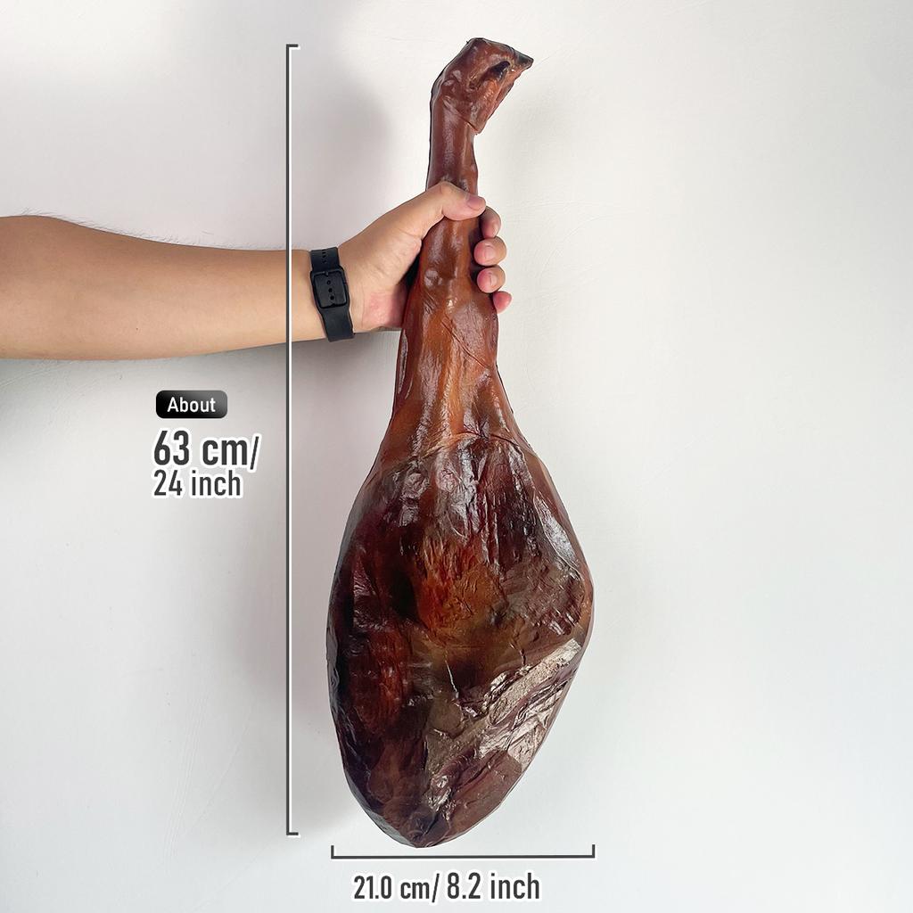 Simulated Chinese Cured Pork Props, Fake Pickled Pork Chops, Roasted Duck Roasted Goose Roasted Chicken Decorations