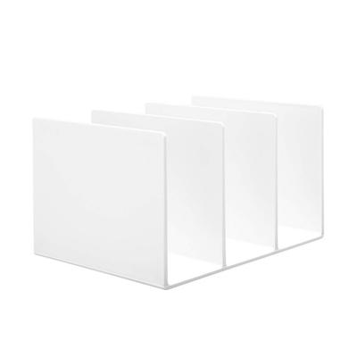 MUJI Polystyrol-Trenner Weiß 3 270 x 210 x 160 02856410 Ständer, Grau, Fächer, Groß, Ca.. mm,